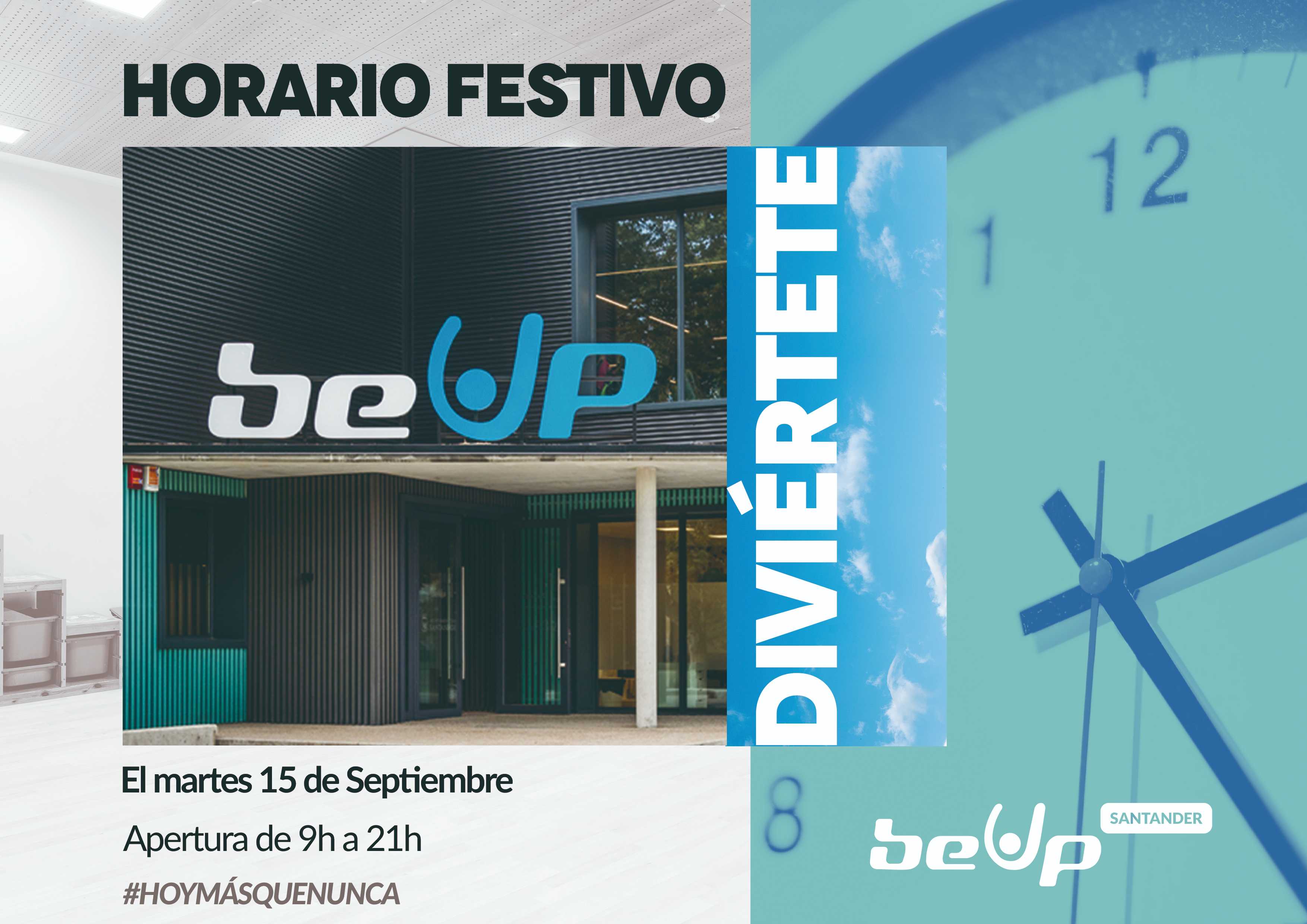 Horario festivo 15 Septiembre